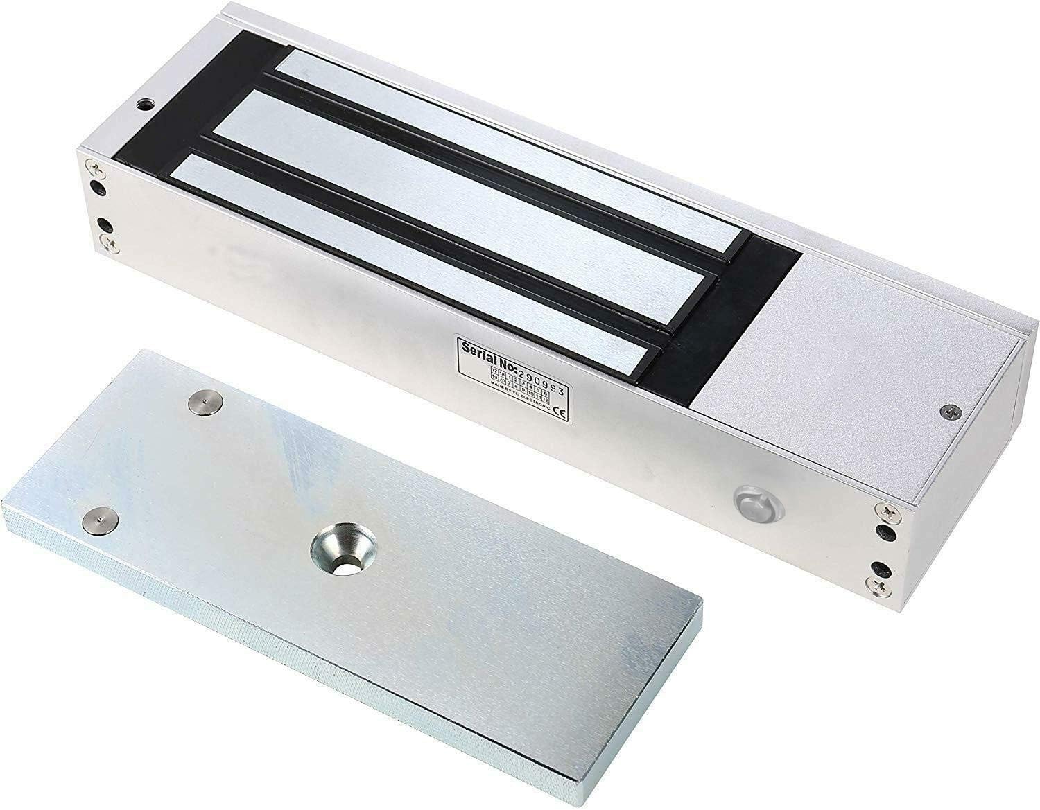 UHPPOT 1500lbs Holding Force Electric Magnetic Door Lock Fail Safe for Single Door Access Control