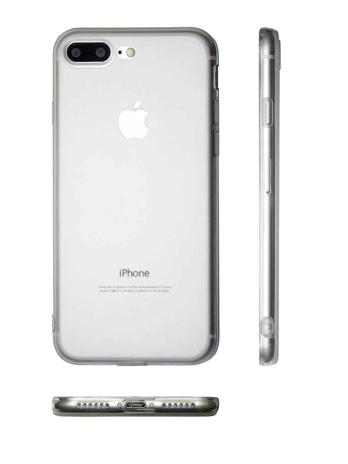 MyGadget Funda Slim para Apple iPhone 7 Plus / 8 Plus en Silicona ...