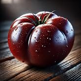 22Day Seeds: Seeds Black Russian Tomato/Indeterminate Type/Non GMO/Heirloom