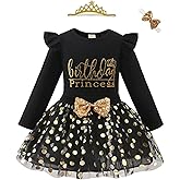 LYQTloml Toddler Kids Baby Girls Birthday Princess Outfits Dress Vest Tank Top Dot Mesh Tutu Skirt