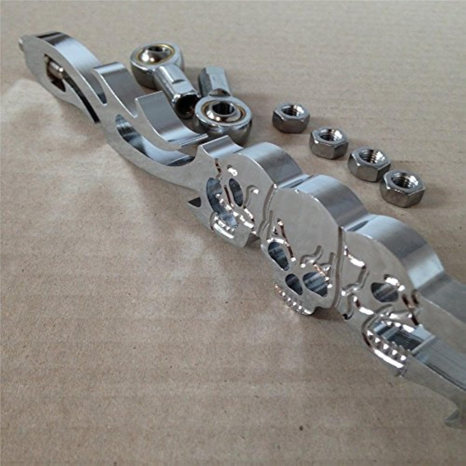 HONGK- Chrome Skull Shift Linkage Compatible with