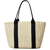 Women Small Straw Bags Summer Beach Tote Bag Handmade Woven Hobo Purse Handbag