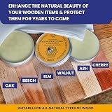 Rhoose Point Remedies Premium Beeswax Wood Polish 100ml UK Made view 3