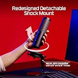 HyperX QuadCast 2 S USB Microphone with RGB Lighting and On-Board Controls view 9