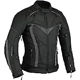 Hive Moto Mens Motorbike Jacket Waterproof CE Armoured For Bikers Mens Boys Coat Racing Cordura Jacket