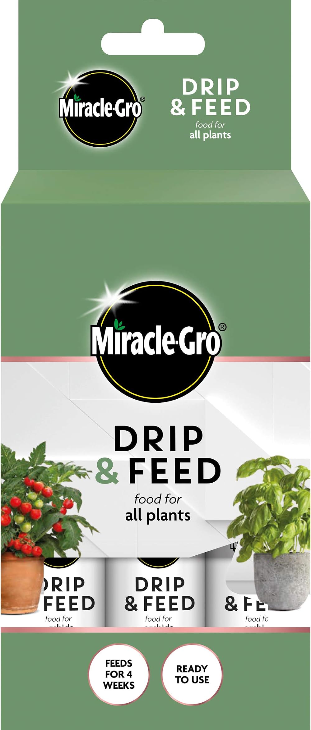 Miracle-Gro Drip & Feed All Purpose Houseplant Food 3 Pack