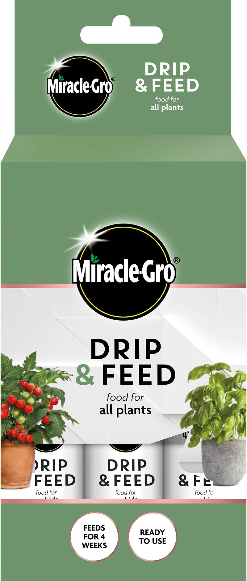 Miracle-Gro Drip & Feed All Purpose Houseplant Food 3 Pack