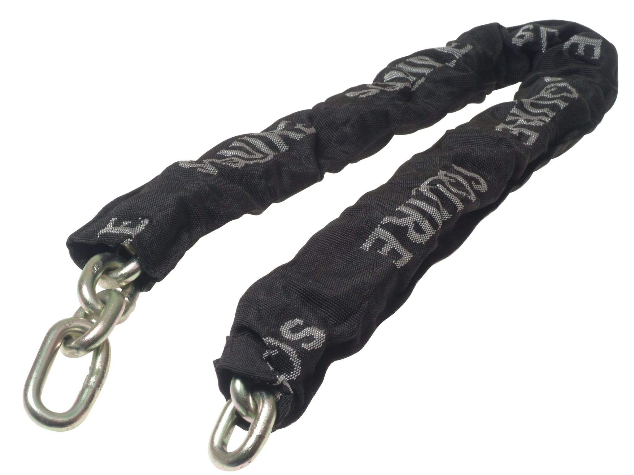 Henry Squire High Security G Hardened Alloy Steel Chain with Black Sleeve, 1200 mm (Length) x 10 mm Link (Diameter)
