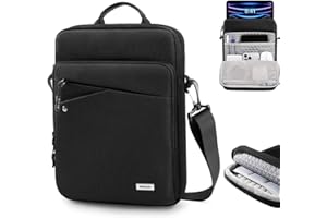 MoKo 9-11 Inch 360° Protective iPad Bag Tablet Carrying Case, Fits 11 inch iPad Air M4 2026/iPad A16/Pro M5, iPad10th/Air 5/4