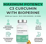 LOVE LIFE SUPPLEMENTS Curcumin 95 + Bioperine 60 Veg Capsules 500mg UK Made view 3