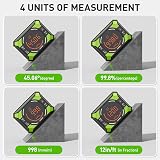 Huepar Digital Angle Finder with Laser 3-in-1 Magnetic 0-180° 0-90° view 3