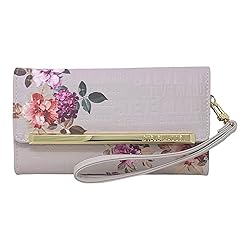 Steve Madden Women's Logobar Trifold Wristlet