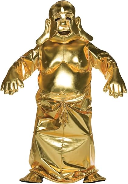 Amazon Com Golden Buddha Adult Costume Toys Games