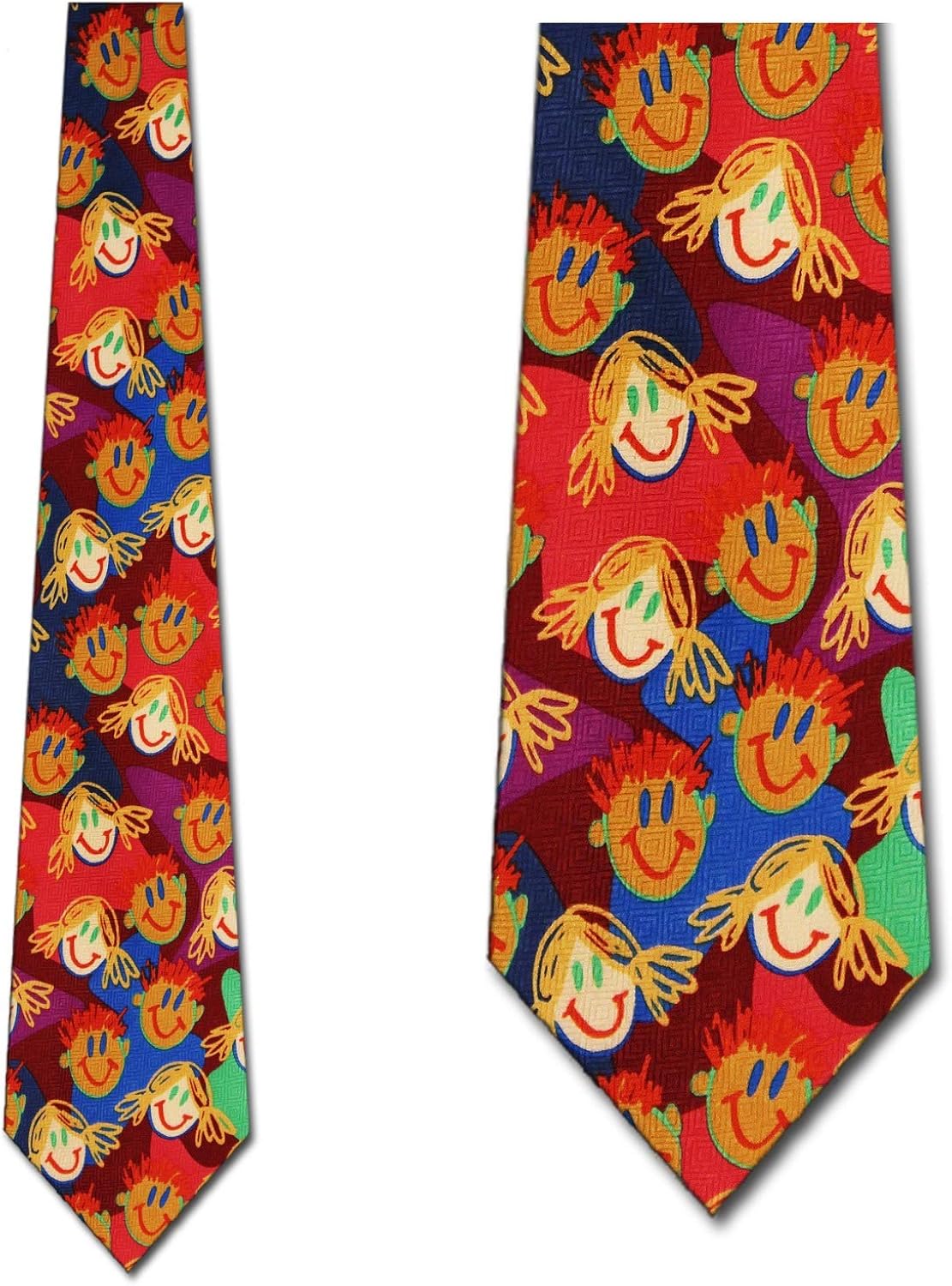 Children's Ties Children's Drawing Neckties Kids Tie