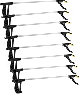 Straame Garden Litter Picker Grabber Reacher Tool Pack of 8