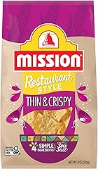 Mission Thin & Crispy Tortilla Chips, Restaurant Style Corn Tortilla Chips, 9 oz., Gluten Free