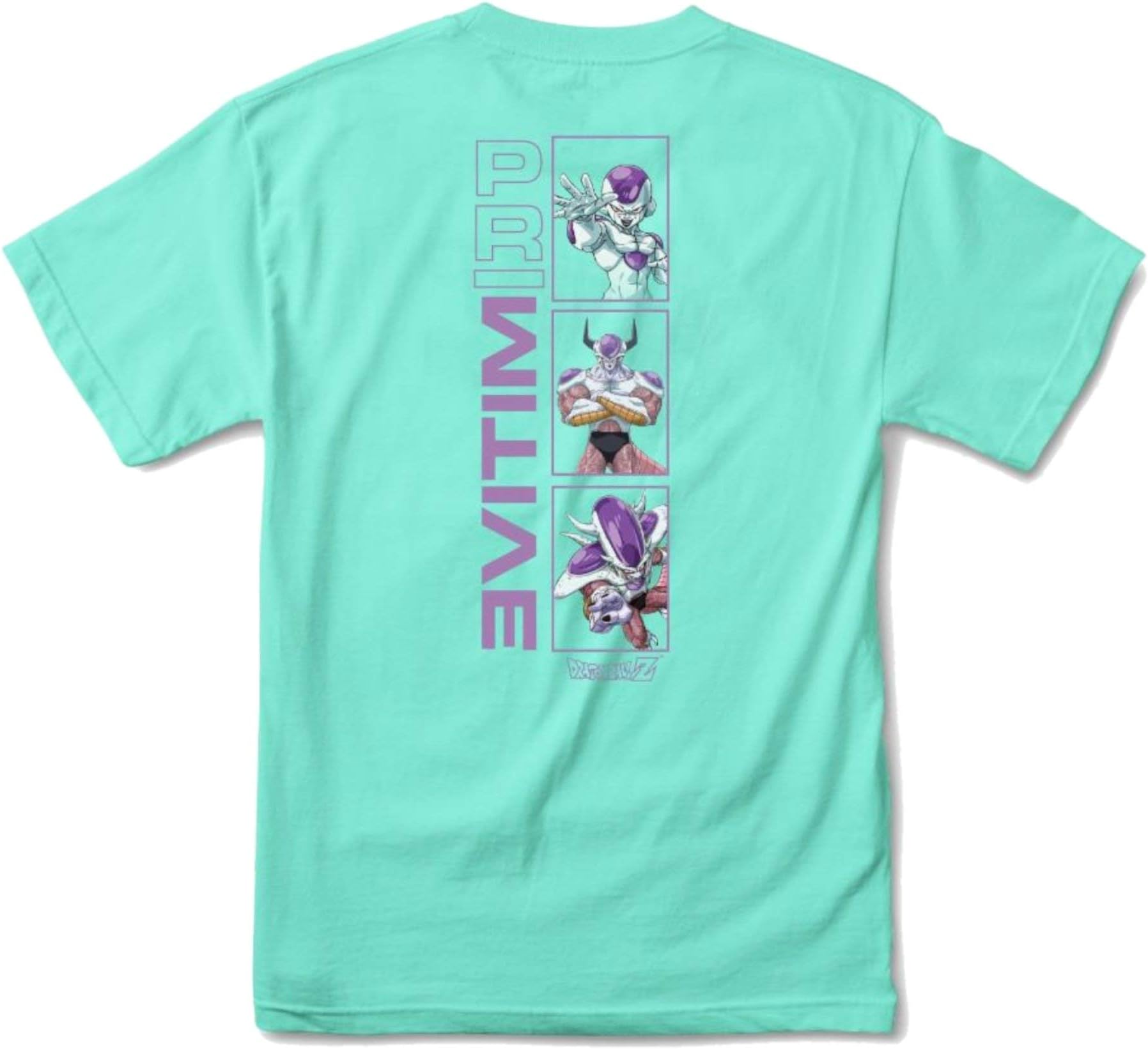 Primitive x DBZ 3- Frieza Forms T-Shirt (Celadon Blue)