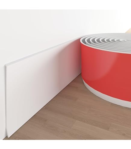Heonay Flexible Baseboard Molding Trim 4 Inch Self-Adhesive - View #3