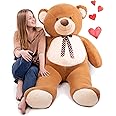 MR BAGO Giant Teddy Bear 5 Feet, Ultra Premium Big Teddy Bear, 63 Inches Soft Fluffy Huge Plush Toy