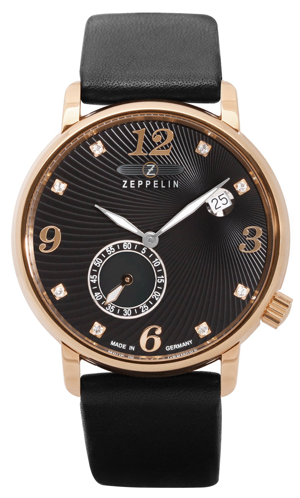 Zeppelin Luna Womens Analogue Swiss Quartz Watch with Leather Bracelet 7633-2