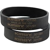 Kirby Vacuum Belt 2-Pack | Genuine OEM Replacement Part #301291G | Compatible with All Kirby Upright Vacuum Models