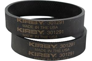 Kirby Vacuum Belt 2-Pack | Genuine OEM Replacement Part #301291G | Compatible with All Kirby Upright Vacuum Models