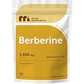 Berberine HCl 1,500 mg Per Serving, Made with MCT Oil, 180 Softgels | Triple Strength Berberine Supplement*, Sourced from Berberis aristata bark | Non-GMO | Supports Healthy Metabolism*