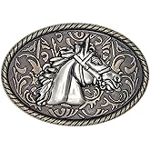 NCERYE Cowboy Belt Buckle - Western & Rodeo Style for Men & Women