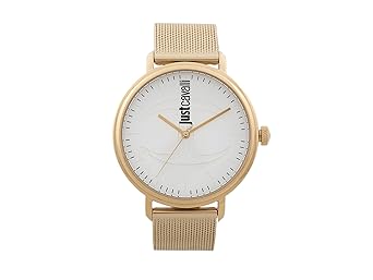 Just Cavalli Herren Analog-Digital Quarz Uhr mit Edelstahl Armband JC1G012M0075
