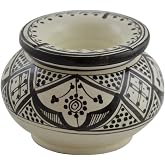 Ceramic Ashtrays Moroccan Handmade Smokeless Exquisite Large Glazes