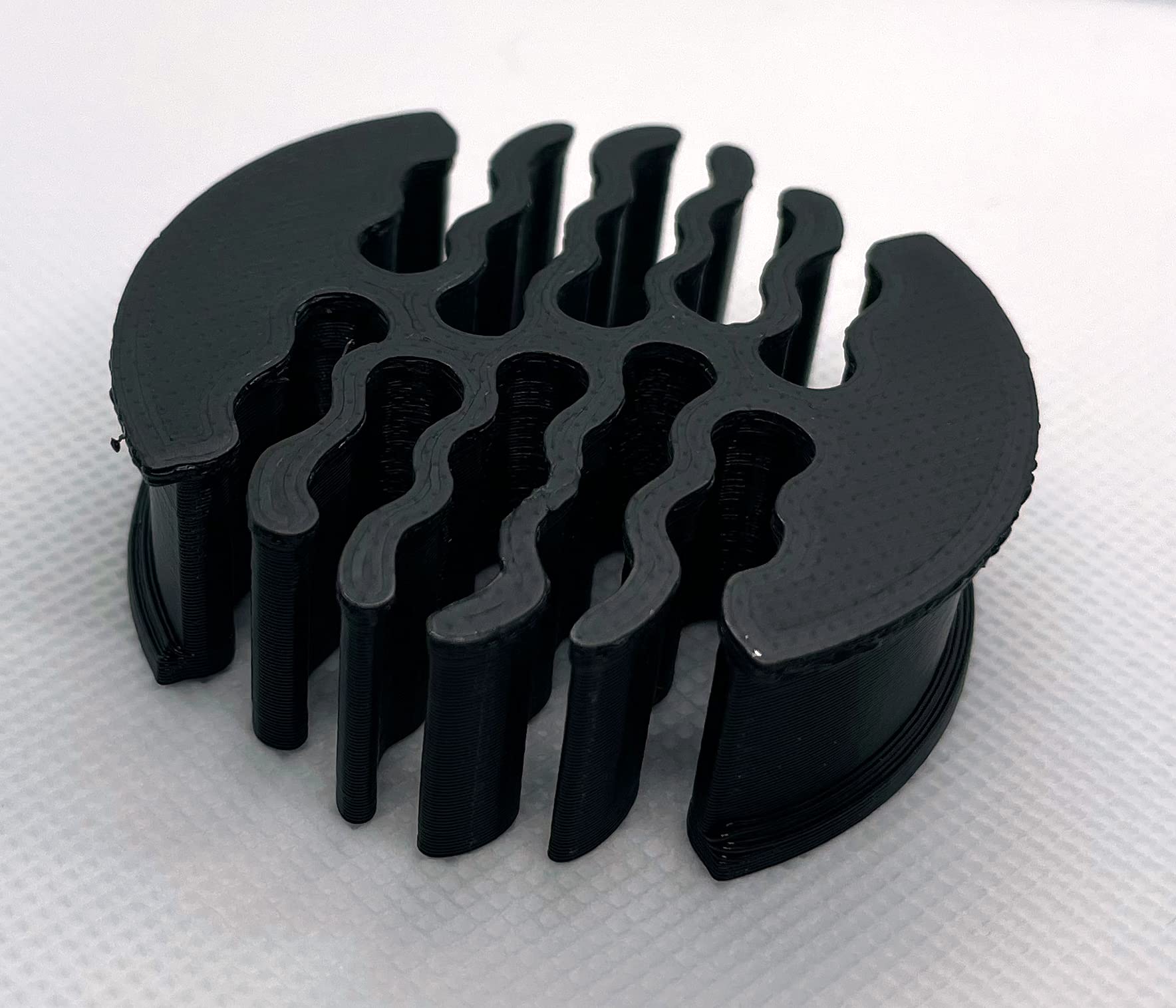 Ethernet Network Cable Comb Tool CAT5E and CAT6 Network Cable (Black)