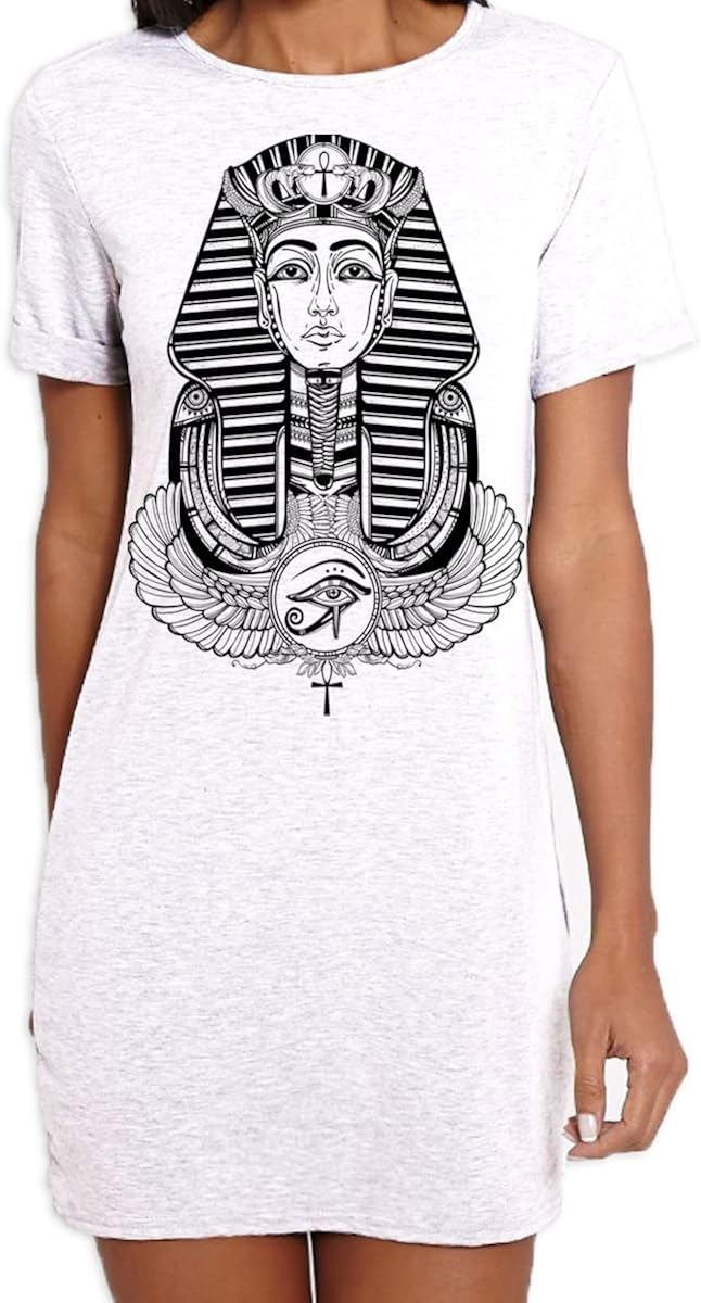 long cotton t shirt dress