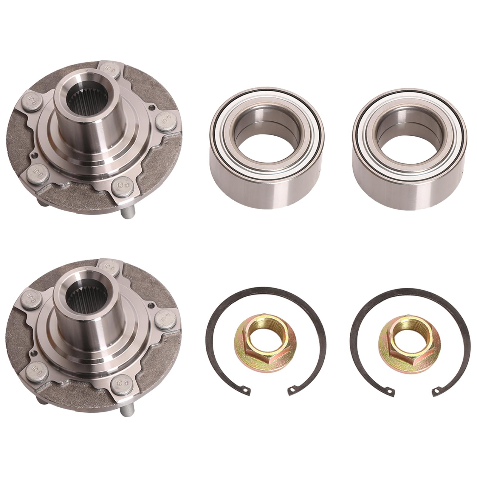 Photo 1 of JAVOUKA Front Wheel Hub Bearing Assembly (Set of 2) Compatible with Honda Accord 2013-2017, Compatible with Acura TLX 2015-2019, Replaces# 510118 44600-T2F-A01