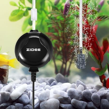 Focuspet Aquarium Luftpumpe, Leise Luftpumpe Für Aquarium Mini Luftpumpe Aquarium Oxygen Luftpumpe Für Aquarium mit Air Stone