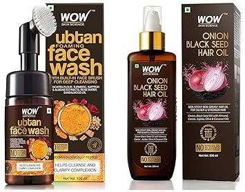 ubtan foaming face wash