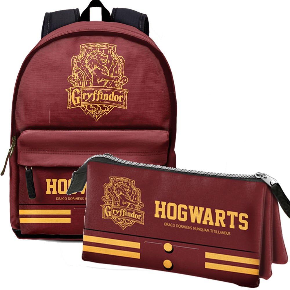 Pack Gryffindor mochila + portatodo Harry Potter: Amazon.es: Ropa y accesorios