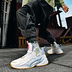 YAXE Women's Men's High Top Breathable Mesh