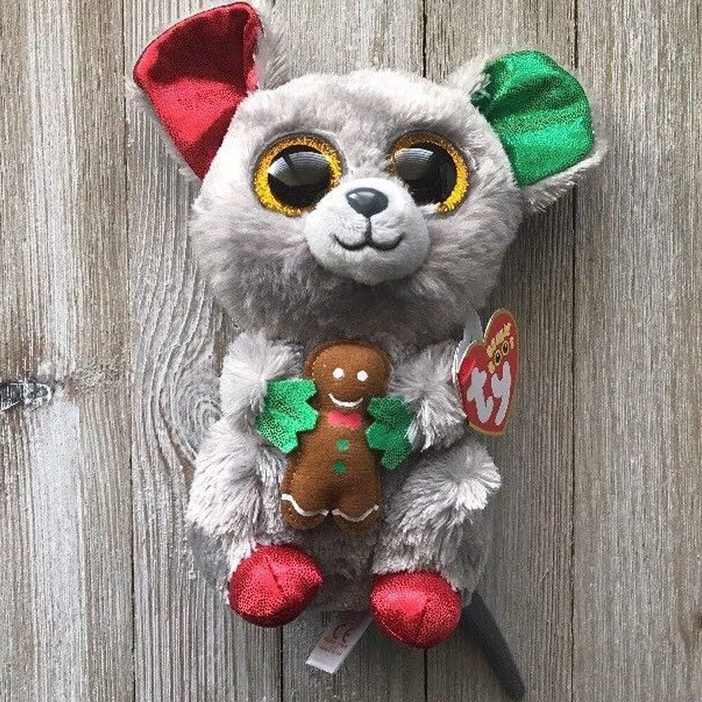 christmas mouse stuffed animal