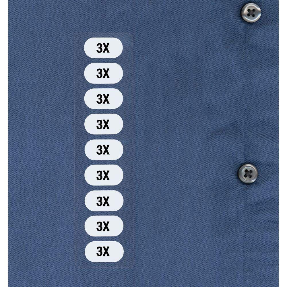 3x clothes size