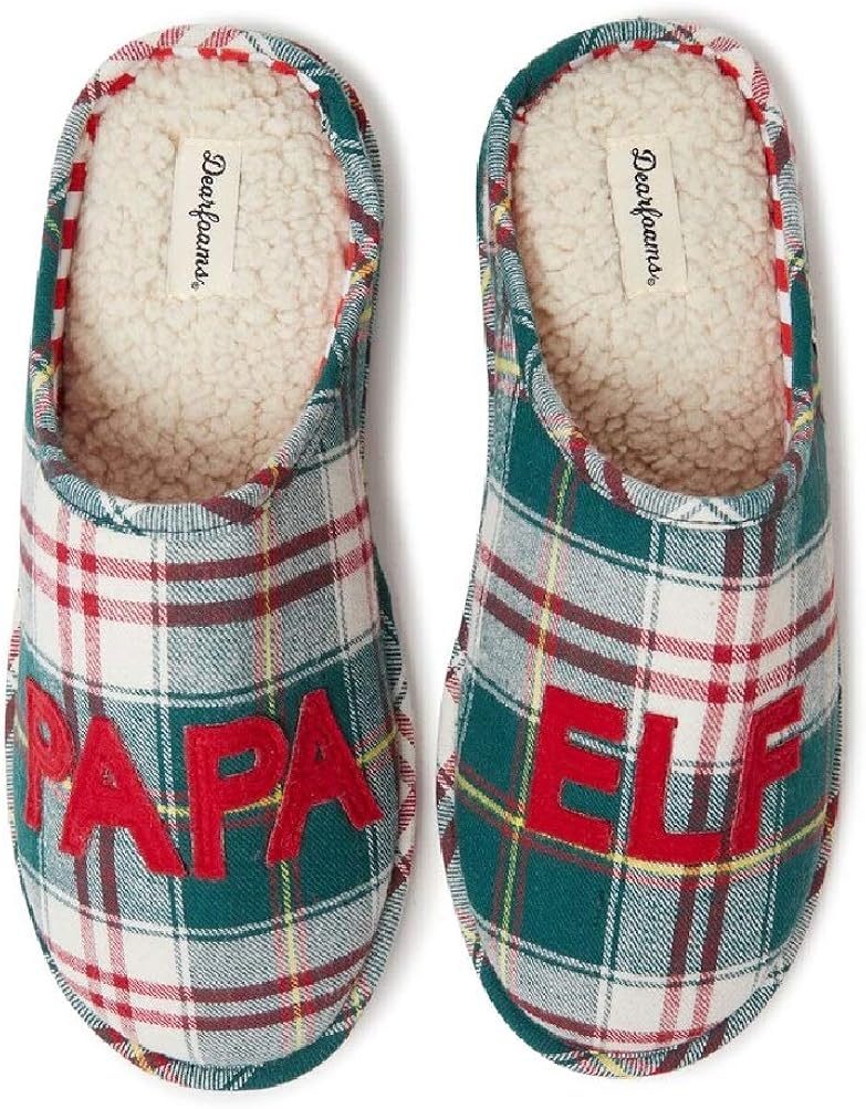 dearfoam plaid slippers