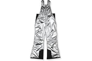 Arctic Quest Boys Girls Unisex Classic Ski & Snow Bib Overall Winter Snowsuit Water-Resistant Windproof Outdoor Rain Bib