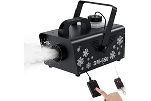 IMONE 650W Snow Machine Christmas Gift Snow Maker Machine,Artificial Snow Making Machine Snowflake Machine,Snow Machine Indoor with Remote Snow Machines for Outdoors Party Parade Picture