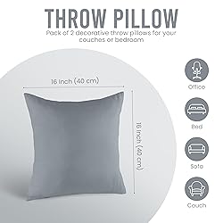 Utopia Bedding Throw Pillows Insert