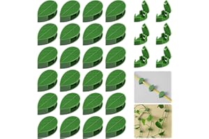QRWT 30 Pieces Plant Climbing Wall Fixture Clips Self-Adhesive Plant Fixer Invisible Wall Vines Fixing Clips Hook Plant Vine Traction Cable Wire Fixing
