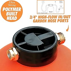 NPGLOBAL RV Water Softener Portable - 16,000