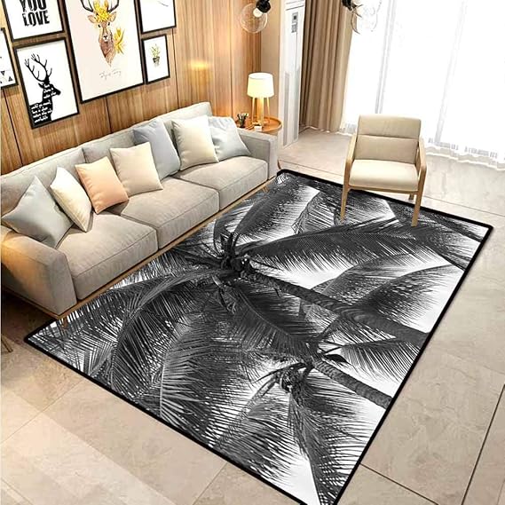 Palm Tree Decor Farmhouse Rug Christmas Kitchen Rugs Palm