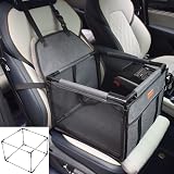 GoBuyer Waterproof Pet Car Seat Booster Carrier Grey 40x40cm