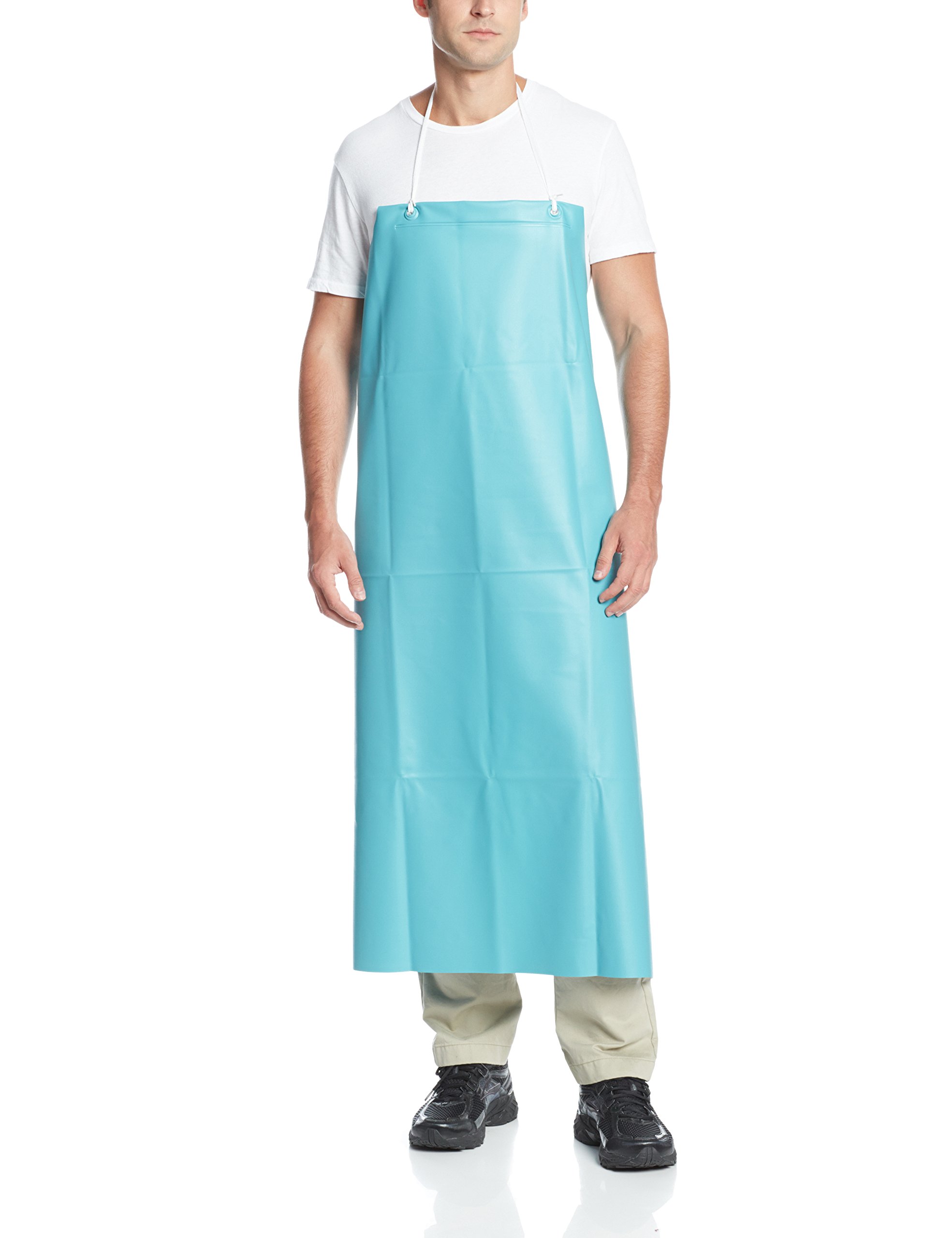 San Jamar 614DVA20GN Vinyl Food Handling Apron, 45" Length, Green Buy