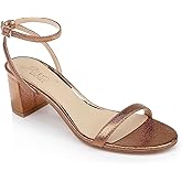 Jewel Badgley Mischka Danni II Low Block Heel Sandal