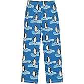 ZZXXB Cute Dalmatian Boys Long Pants Soft Trousers Elastic Waist Kids Lounge Bottoms with Pockets S-XL